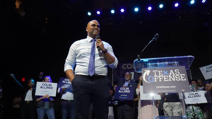 Colin Allred rips US Senate Democrats over shutdown compromise