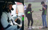 María Pía pasó preocupante momento tras percance de su hijo en carrera de autos