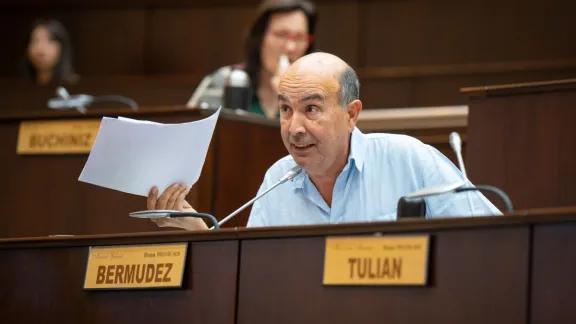 Bermúdez destacó el envío de tres proyectos de ley del Ejecutivo a la Legislatura neuquina