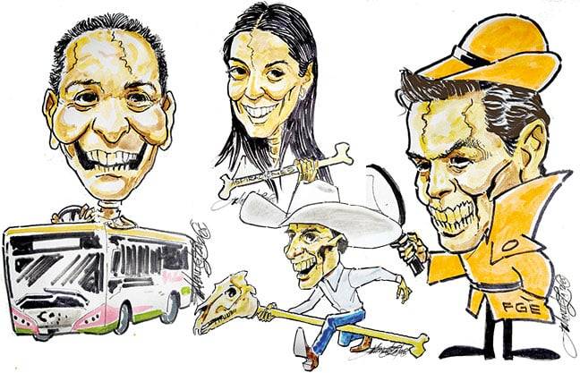 Calaveritas 2025: La huesuda irreverente y crítica, va sobre la política