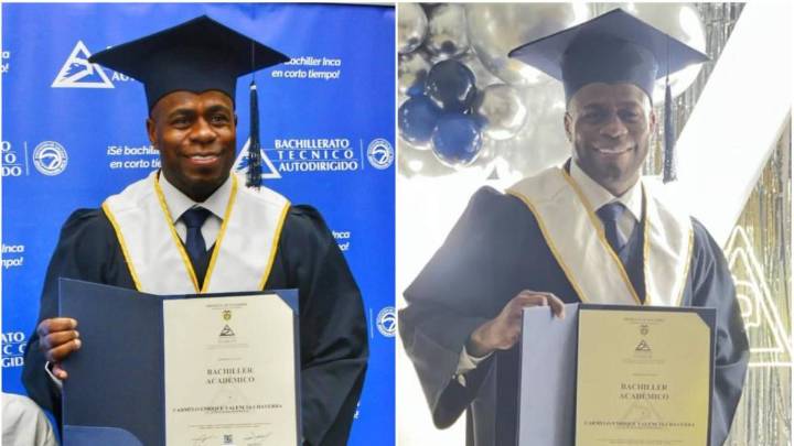 Video | Carmelo Valencia se graduó del colegio a los 41 años y conmovió a todos con su discurso