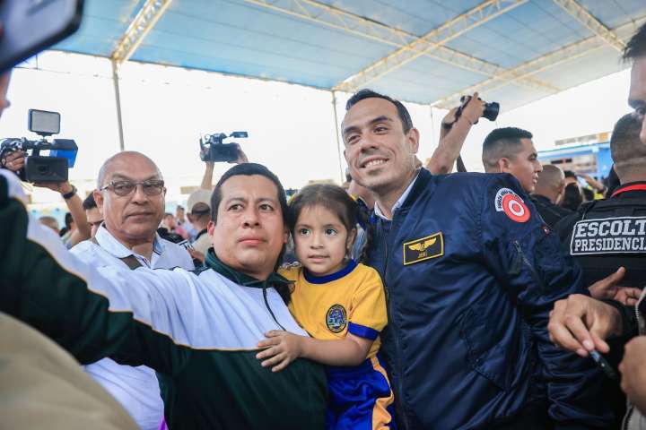 Presidente José Jerí supervisó la I.E. 81019 Josefina Gutiérrez Fernández en Chocope