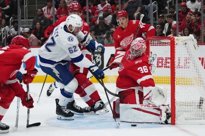 Where to watch the Lightning vs. Red Wings NHL livestream today