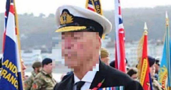 Man arrested after 'fake admiral with phoney medals' seen attending Remembrance service