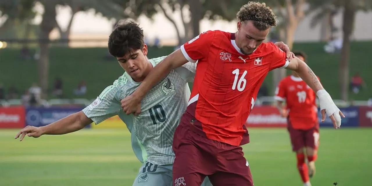 México cae ante Suiza en el Mundial Sub 17