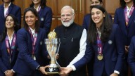 Cricket PM Narendra Modi Meets India’s ICC Women’s World Cup 2025-Winning Members At Lok Kalyan Marg (See Pics)