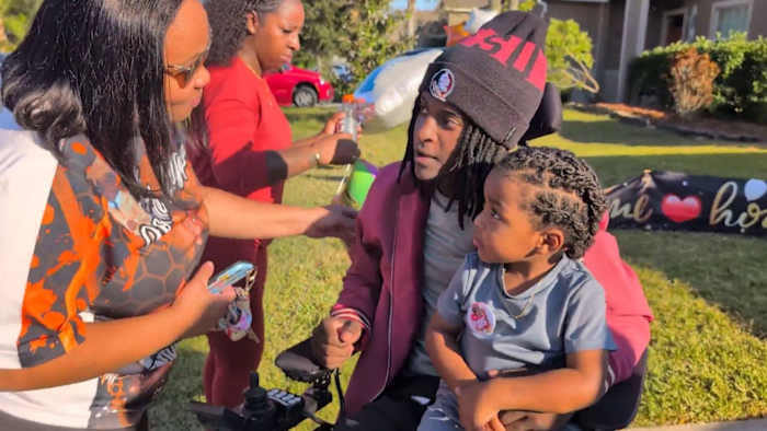 ‘It is a miracle:’ FSU football player who was shot in head returns to hero’s welcome in Sanford