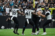 Jaguars' Cam Little kicks a 68-yard field goal to break Justin Tucker's NFL record
