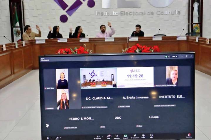 El IEC aprueba calendario electoral 2025 para Coahuila: fechas clave