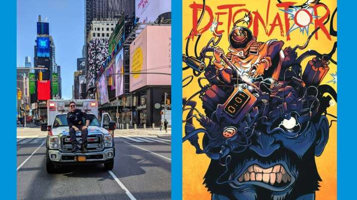 FDNY paramedic creates 'Detonator' comic series inspired by EMS work, trauma and mental health