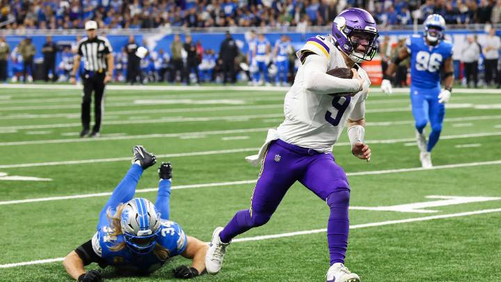 Vikings’ J.J. McCarthy puts Lions in dirt to end losing streak in Detroit