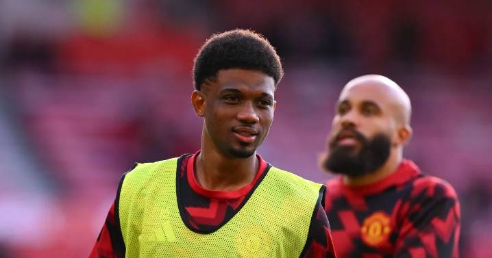 Man United star Amad hits out at 'pregnant wife' picture claim