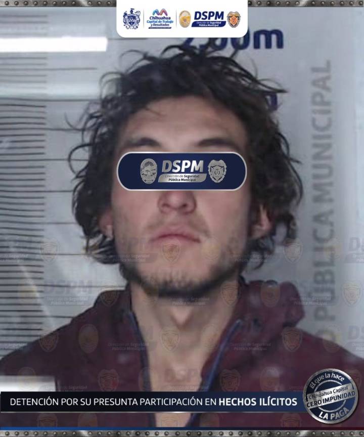 Aseguran a acusado de dar cristalazo a pick up y robar artículos deportivos en San Felipe