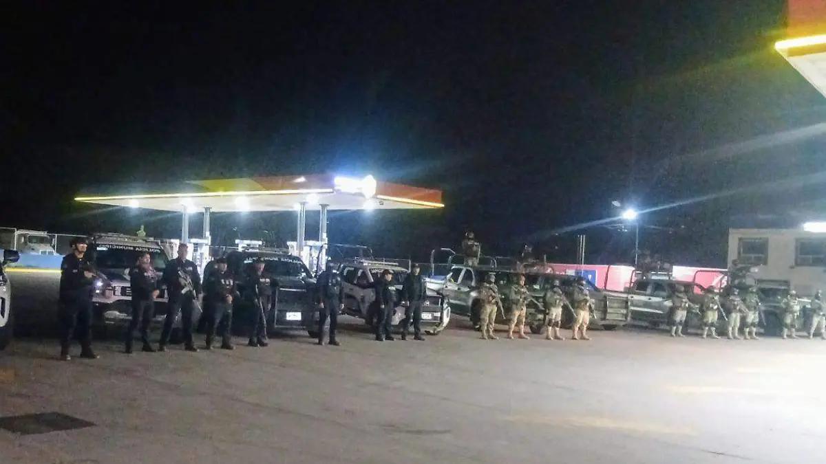 Blindan Parral con megaoperativo de seguridad en accesos a la ciudad