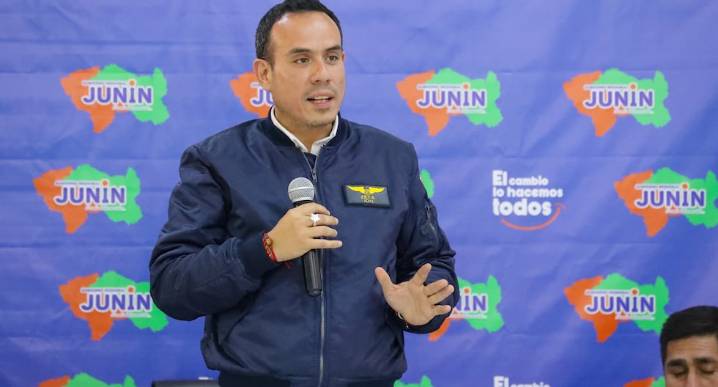 José Jerí: Este gobierno se va el [28] de julio del 2026, yo no voy a postular a nada | Junín 