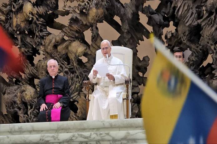 Venezuela expresa gratitud ante llamado a la paz del Papa León XIV