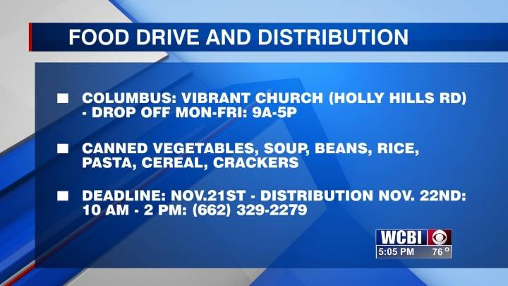 Columbus church helps families get through Thanksgiving holiday