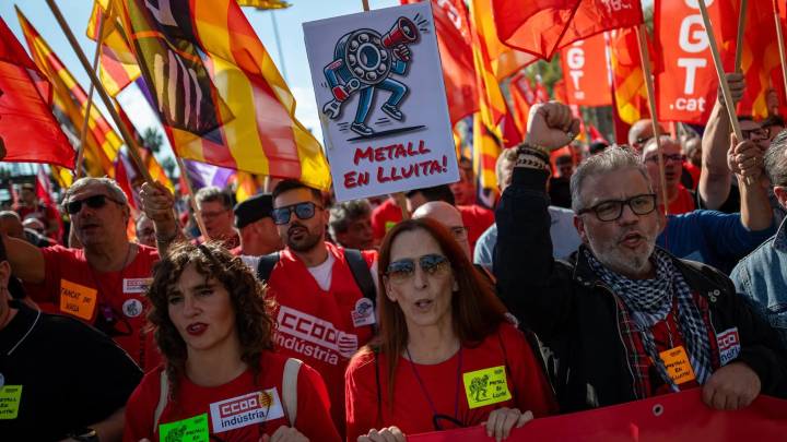 El sector del metal en Barcelona vuelve a convocar huelga para los días 3 y 10 de diciembre