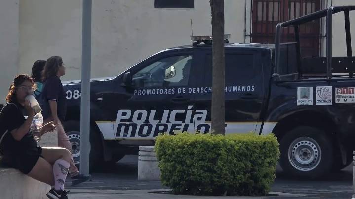 Policías de Morelos se unen a marcha nacional del 15 de noviembre