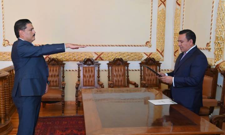 Miguel Ángel García Amaro asume la Subsecretaría de Gobernación de SLP