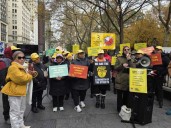 Street vendors rally at City Hall to call for increase in number of city licenses