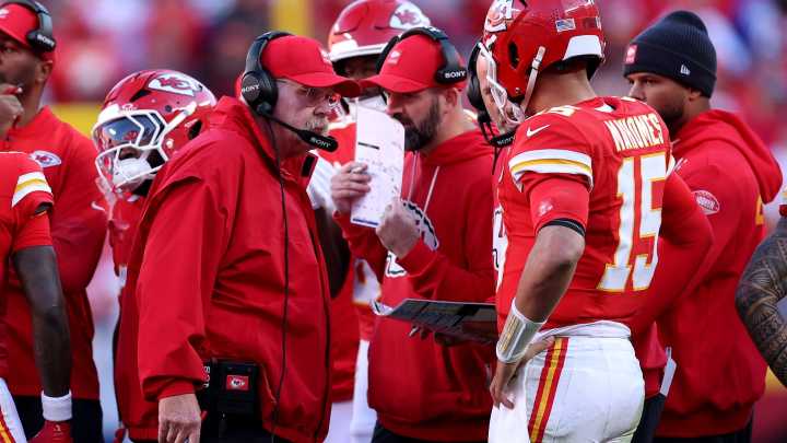Chiefs fans turn on 'coward' Andy Reid as Patrick Mahomes addresses Cowboys' glaring $1.3bn stadium defect