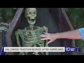 Pinellas County man continues his Halloween tradition after last year's storms