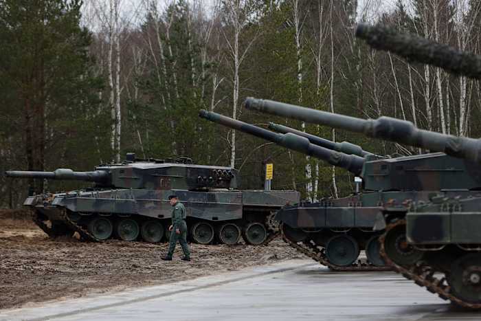With an eye on Russia, EU wants to make it easier to deploy tanks and troops at short notice