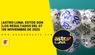 Astro Luna: estos son los resultados del 07 de noviembre de 2025