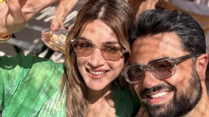 Kriti Sanon charms fans with her never-before-seen picture with her boyfriend Kabir Bahia from their vacation