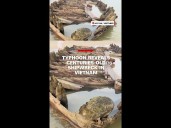 Typhoon reveals centuries-old shipwreck in Vietnam