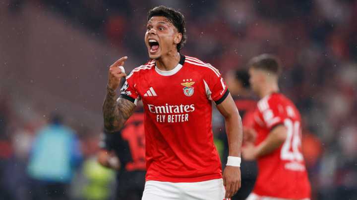 Video | Richard Ríos volvió afilado a Europa tras su paso por la Selección: marcó un golazo en la Copa de Portugal, el primero con el Benfica
