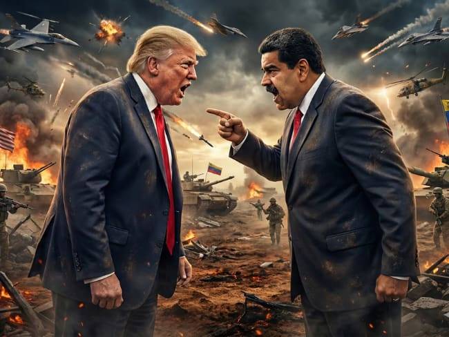 “Venezuela no acepta órdenes”: Dura respuesta de Maduro a Trump por la advertencia de cierre aéreo