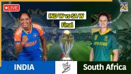 [LIVE] IND W vs SA W Final Cricket Match Score and Updates: All Eyes on Harmanpreet Kaur’s India Side as South Africa Awaits Finale Clash!