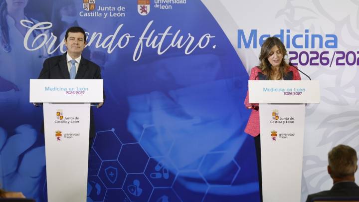 Mañueco destaca el compromiso de la Junta con la implantación del Grado de Medicina en la Universidad de León