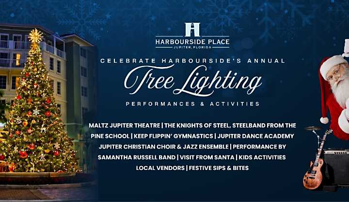Harbourside Place Tree Lighting Celebration Details