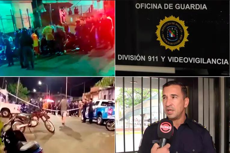 Persecución y choque en Paraná: revelaron cómo fue la fuga y el estado de los heridos