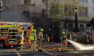 Holborn fire: Dozens of firefighters tackle blaze in underground tunnel in central London
