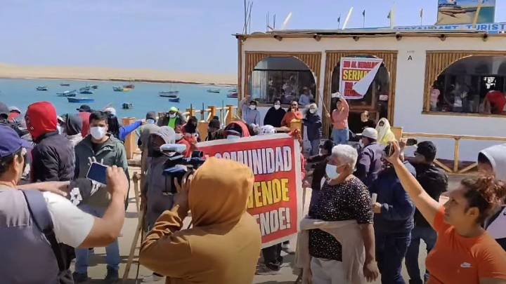 Ica: intentan desalojar a restauranteros que se adueñaron de terrenos en plena Reserva de Paracas