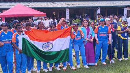 India lift inaugural Women’s Blind T20 World Cup title