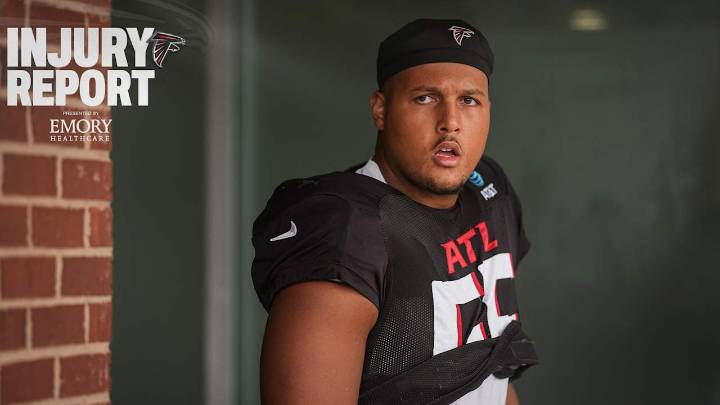 Falcons injury report: 2 Atlanta starters ruled out vs. Colts
