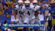 Notre Dame defeats Pittsburgh 37