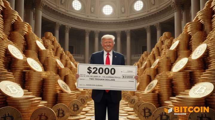 Trump Floats $2,000 Tariff Checks for Americans — 2020 Stimulus in Bitcoin Would Now Be Worth $18,900