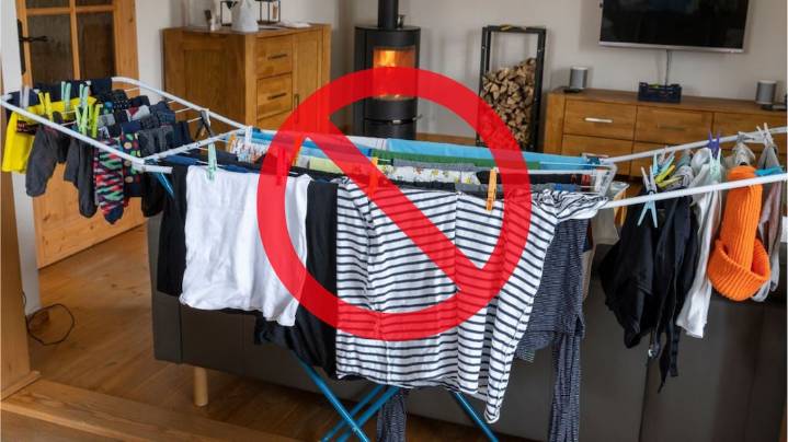 Ni ténder ni soga: el truco japonés para secar la ropa rápido en un día de lluvia