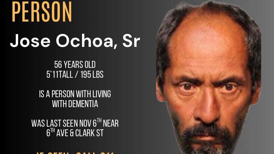 DMPD seeks help finding missing endangered man with dementia