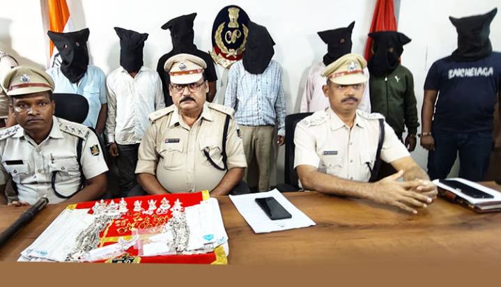 Burglary Racket Busted In Rourkela, 7 Arrested