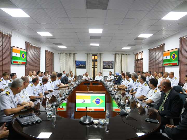 Brazilian delegation visits Naval Headquarters