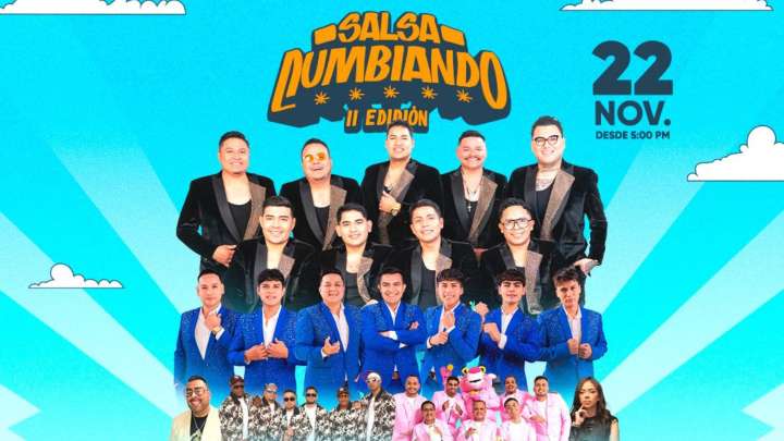 Salsacumbiando vuelve con Armonía 10, La Única Tropical y Zaperoko en San Luis