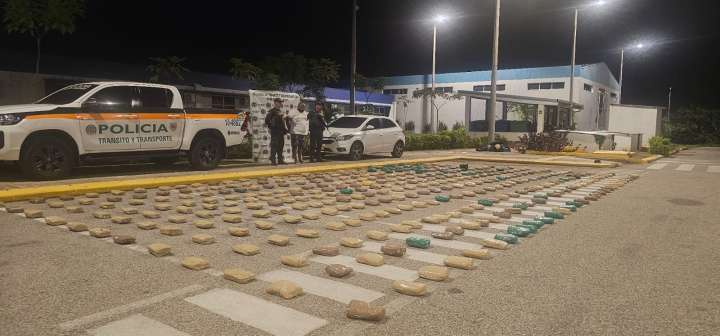 Policía capturó a hombre con un carro cargado con marihuana en Bolívar: su actitud lo delató