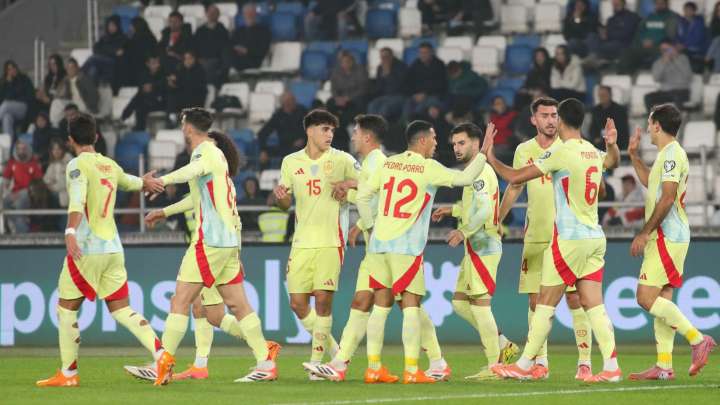 Lamine se pierde la fiesta de España